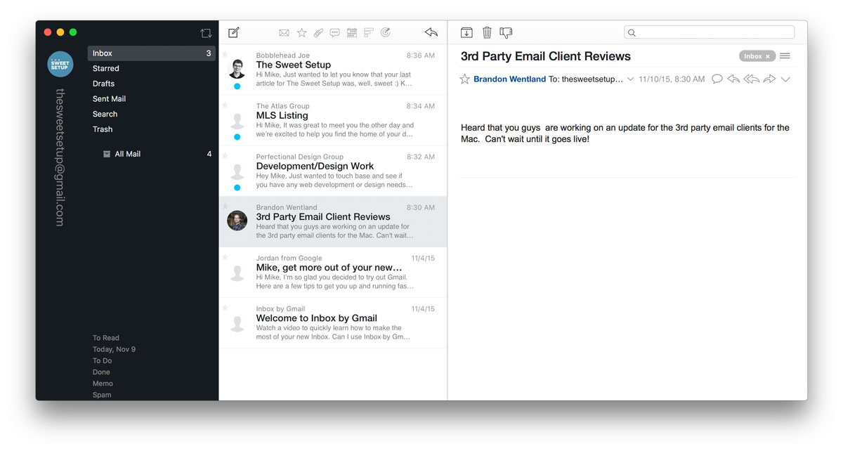 Mail app for mac